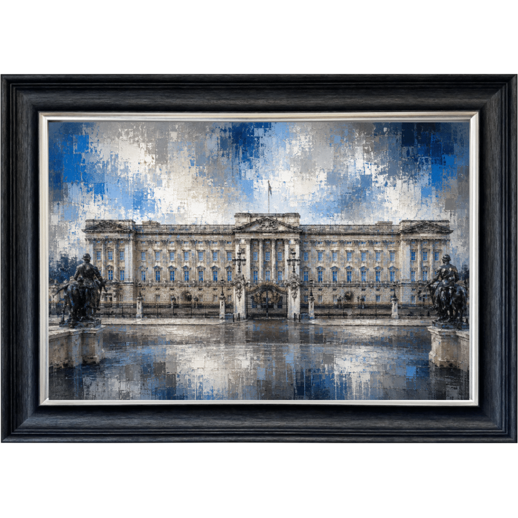 Buckingham Palace - Abstract Framed Wall Art