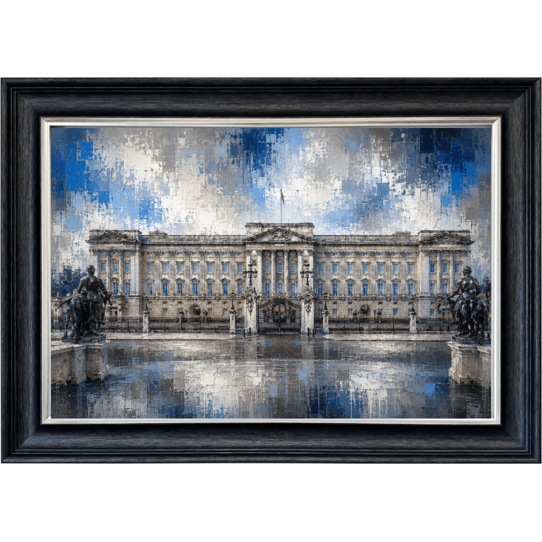 Untitled - October 20, 2026 at 11.46.06 (30) Buckingham Palace - Abstract Framed Wall Art
