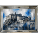 Edinburgh Castle - Abstract Framed Wall Art