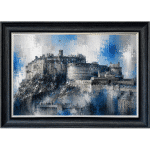 Edinburgh Castle - Abstract Framed Wall Art