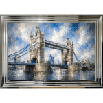 London Bridge - Abstract Framed Wall Art