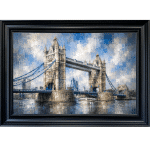 London Bridge - Abstract Framed Wall Art