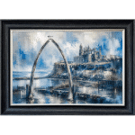 Whitby Through The Whale Bones - Abstract Wall Art