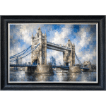 London Bridge - Abstract Framed Wall Art
