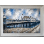 Brighton Pier - Abstract Framed Wall Art