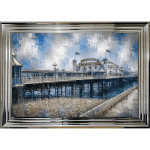 Brighton Pier - Abstract Framed Wall Art