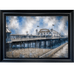Brighton Pier - Abstract Framed Wall Art