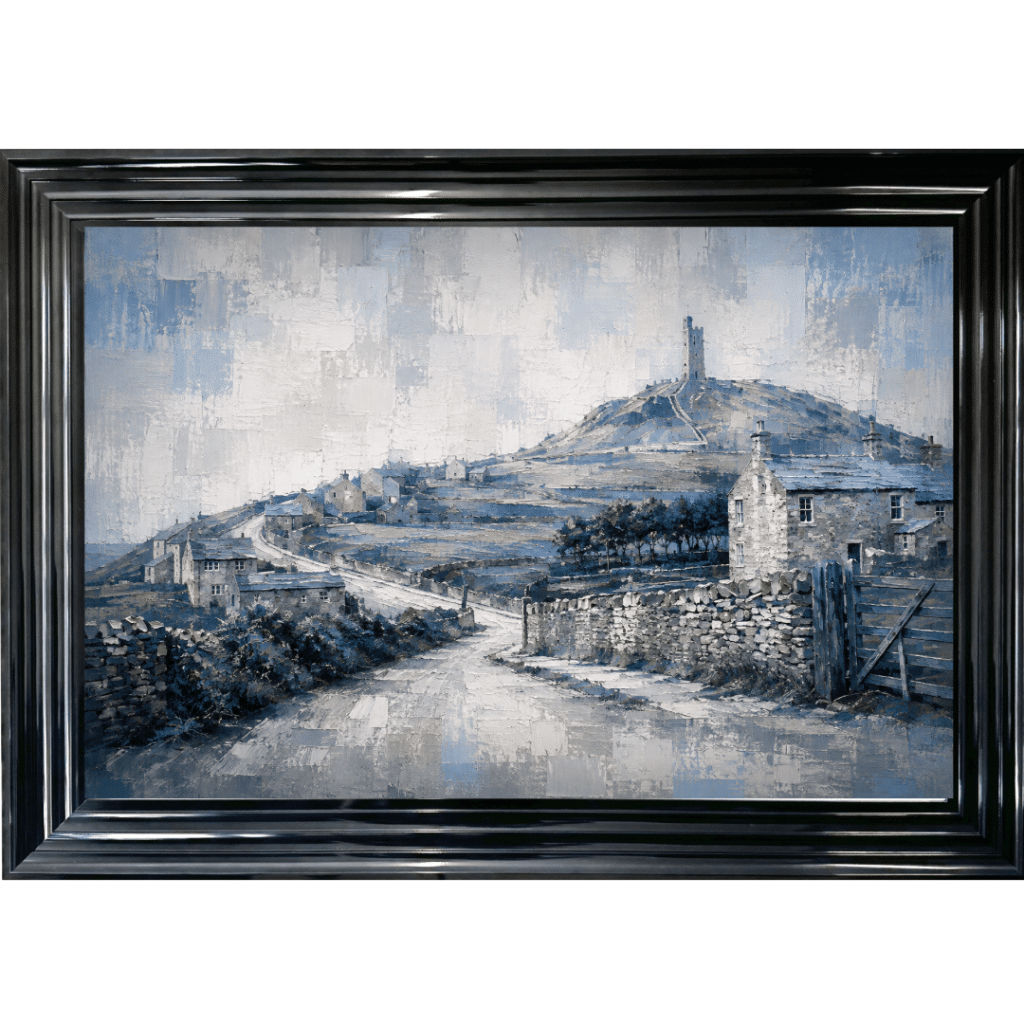 Castle Hill - Abstract Framed Wall Art