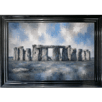 Stonehenge - Abstract Framed Wall Art
