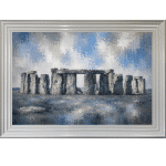 Stonehenge - Abstract Framed Wall Art