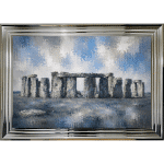 Stonehenge - Abstract Framed Wall Art