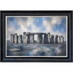 Stonehenge - Abstract Framed Wall Art