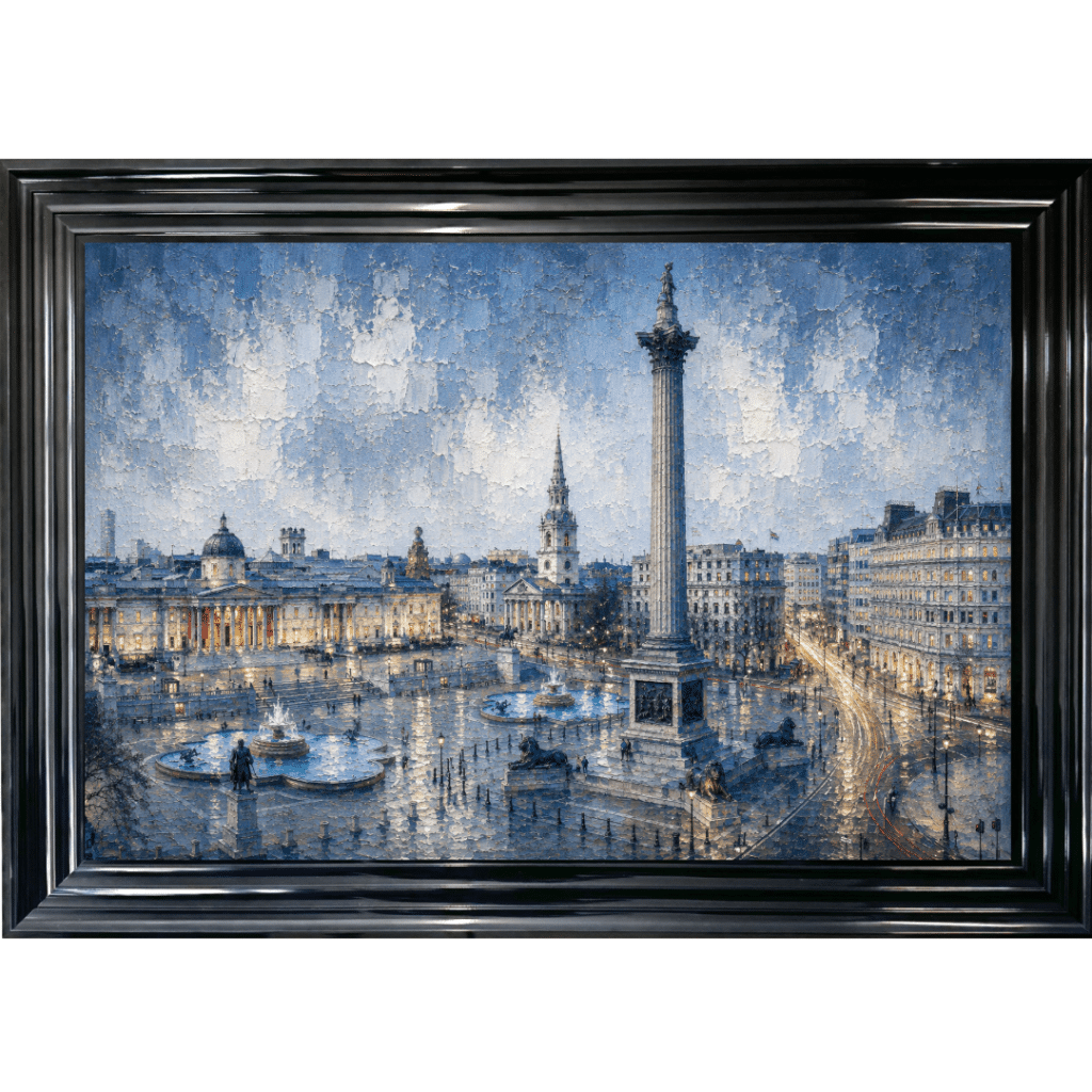 Trafalgar Square - Abstract Framed Wall Art