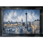 Trafalgar Square - Abstract Framed Wall Art