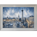 Trafalgar Square - Abstract Framed Wall Art