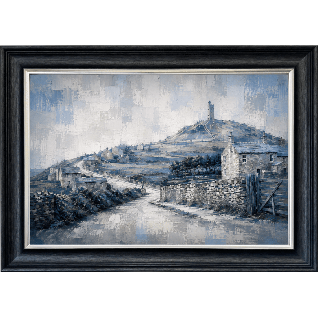 Castle Hill - Abstract Framed Wall Art