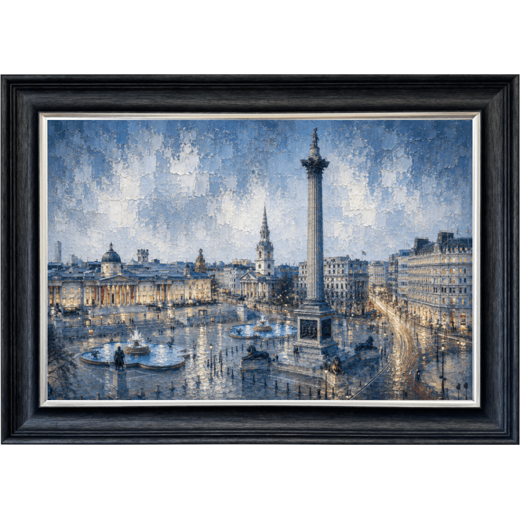 Trafalgar Square - Abstract Framed Wall Art