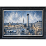 Trafalgar Square - Abstract Framed Wall Art
