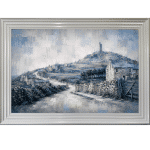 Castle Hill - Abstract Framed Wall Art