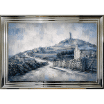 Castle Hill - Abstract Framed Wall Art