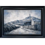 Castle Hill - Abstract Framed Wall Art
