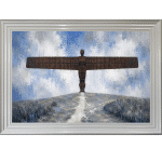 Angel of the North - Abstract Framed Wall Art