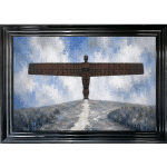 Angel of the North - Abstract Framed Wall Art
