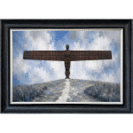 Angel of the North - Abstract Framed Wall Art