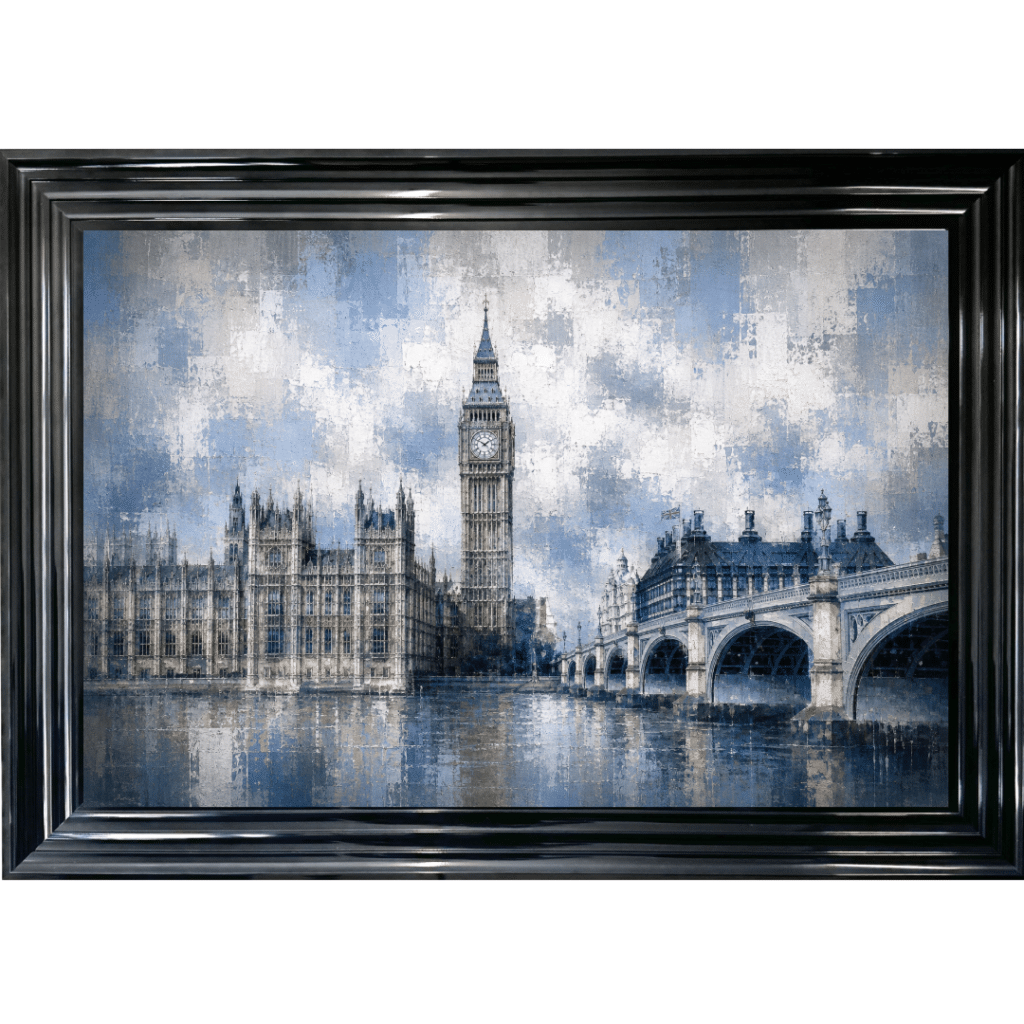 London - Abstract Framed Wall Art