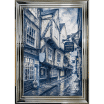 The Shambles York - Abstract Framed Wall Art