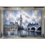 London - Abstract Framed Wall Art