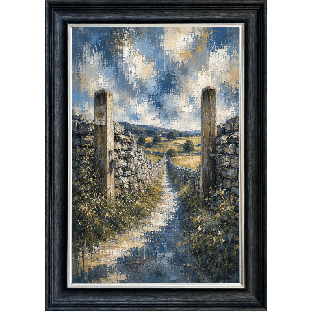 Untitled - October 22, 2026 at 18.27.47 (21) Yorkshire Dales - Abstract Framed Wall Art