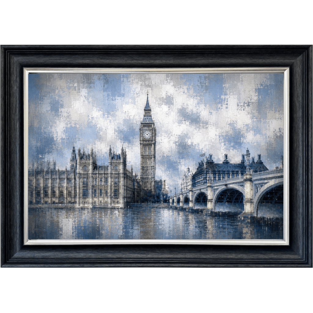London - Abstract Framed Wall Art
