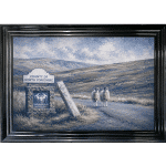 North Yorkshire Moors - Abstract Framed Wall Art